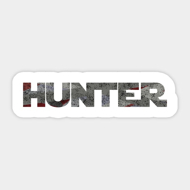 Hunter Sticker by Geek On Demand